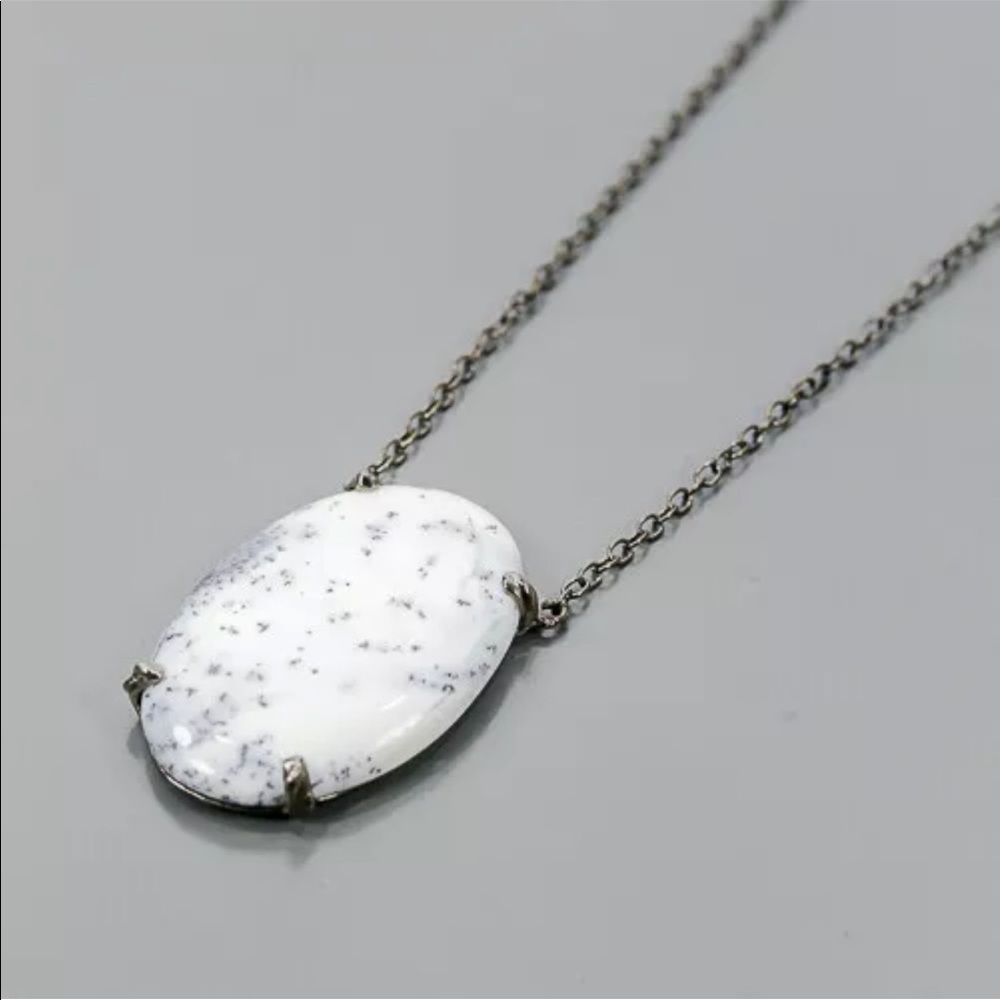 HUGE Dendritic Jasper Necklace